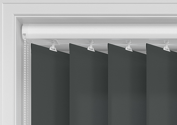 Amalfi, Pitch Black - Vertical Blind - Image 10